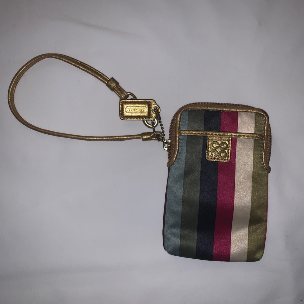 used coach phone wallet